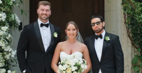 news Eminem’s daughter Hailie Jade weds Evan McClintock